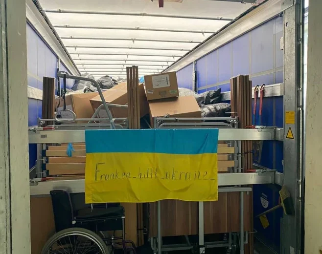 Перевозимо допомогу партнерів
