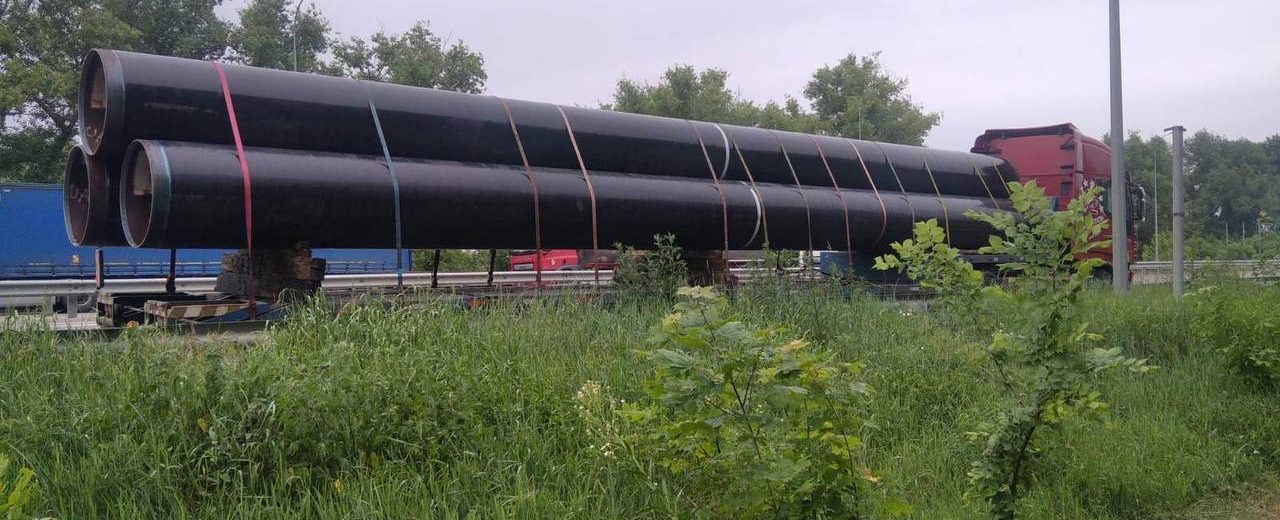 Успішне перевезення труб з Похівки до Веселого!