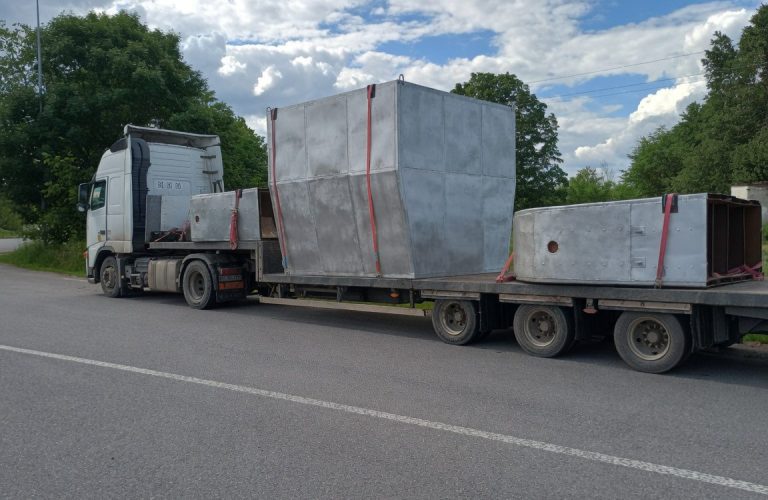 Комплексне перевезення негабаритних металевих промислових конструкцій по Україні
